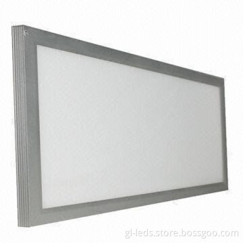 LED Panel Light with High-level Aluminum Edge, Sized 300 x 600 x 12mm and More